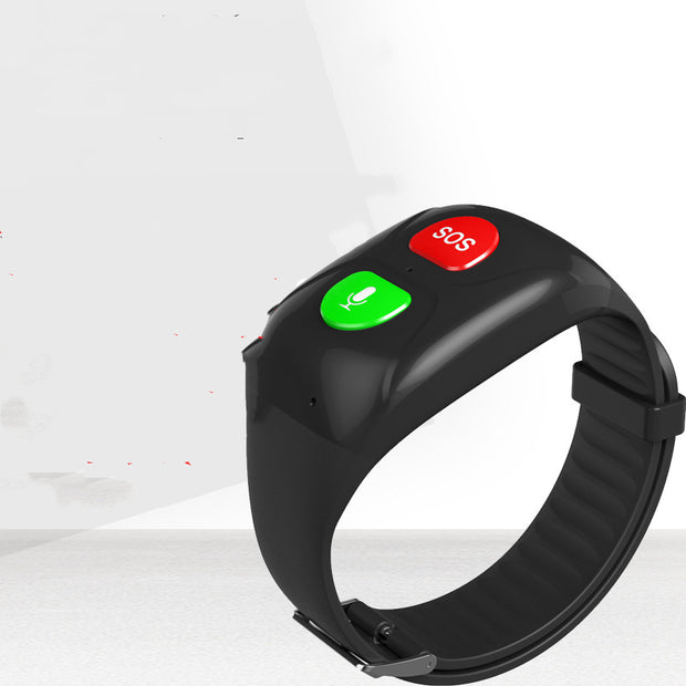 Positioning Bracelet Tracker Waterproof Anti-lost Device Old-age Heart Rate Blood Pressure Health Smart Bracelet
