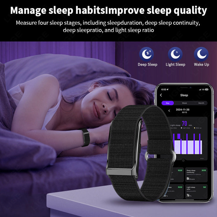 Stylish And Versatile Outdoor Smart Watch Health Detection Fitness Exercise