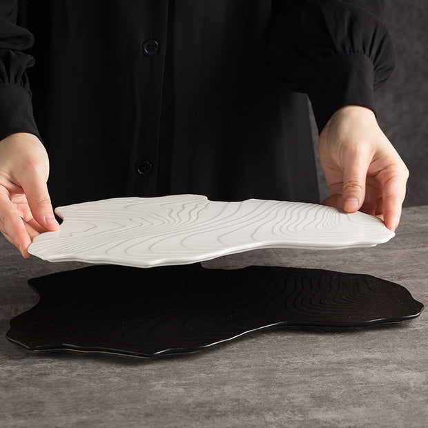 Creative Strange Shape Western Ceramic Meal Plate