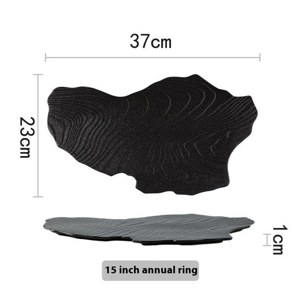 Creative Strange Shape Western Ceramic Meal Plate