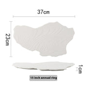 Creative Strange Shape Western Ceramic Meal Plate