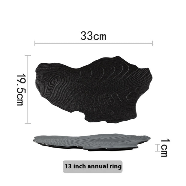 Creative Strange Shape Western Ceramic Meal Plate