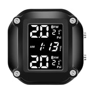 Motorcycle Tire Pressure Monitor Solar Detection System High Precision